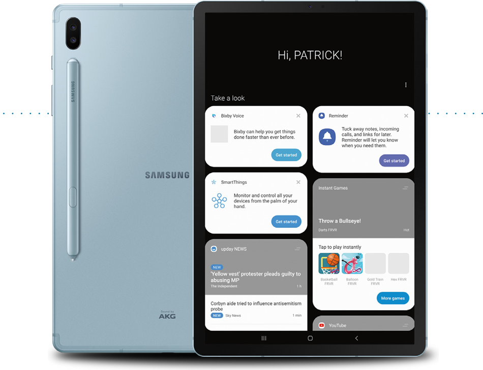 Samsung - Galaxy Tab S6 - Bixby Bixby