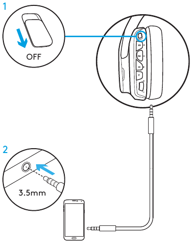 Logitech - G935 - SETUP FOR MOBILE SETUP FOR MOBILE