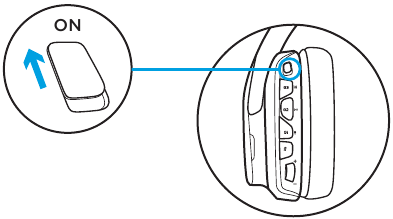Logitech - G935 - WIRELESS ON/OFF - Using the Wireless On mode WIRELESS ON/OFF - Using the Wireless On mode