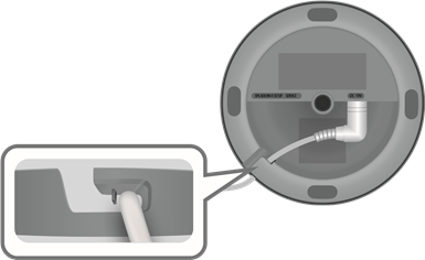 Samsung - Radiant 360 R5 - Connecting the Power Cord - Method 2 Connecting the Power Cord - Method 2