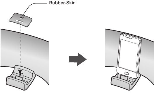 Samsung - DA-E650 - RUBBER - SKIN RUBBER - SKIN
