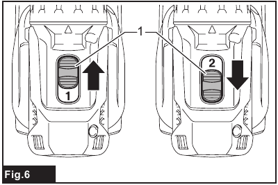 Makita - DDF485 - Speed change Speed change