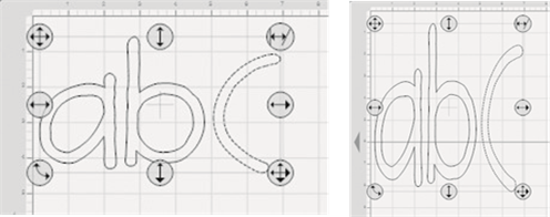 Cricut - DesignStudio - Height Height