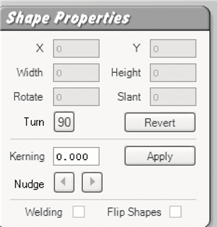 Cricut - DesignStudio - Shape Properties Shape Properties