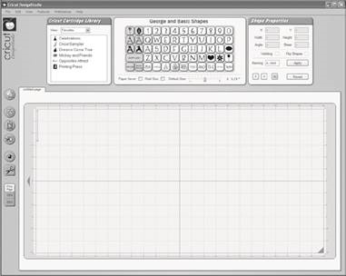 Cricut - DesignStudio - User Interface User Interface