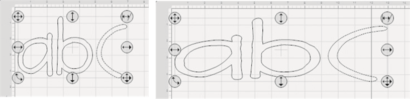 Cricut - DesignStudio - Width Width