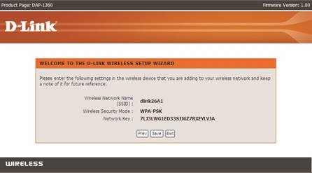 D-Link - DAP-1360 - Begin Configuring your DAP-1360 - Step 10 Begin Configuring your DAP-1360 - Step 10