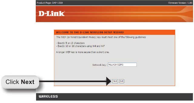 D-Link - DAP-1360 - Begin Configuring your DAP-1360 - Step 15 Begin Configuring your DAP-1360 - Step 15