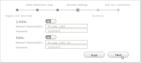 TP-Link - Archer C8 - Configuring with a Web Browser - Step 6 Configuring with a Web Browser - Step 6