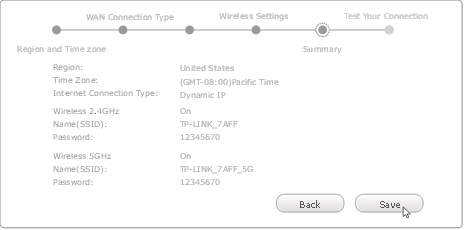 TP-Link - Archer C8 - Configuring with a Web Browser - Step 7 Configuring with a Web Browser - Step 7