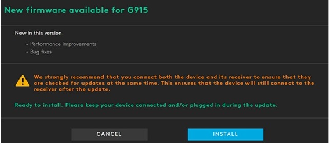 Logitech - G Pro X SUPERLIGHT - If lost connection to receiver after G HUB update If lost connection to receiver after G HUB update