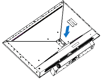 Philips - 559M1 - Remove the Base Assembly for VESA Mounting - Step 3 Remove the Base Assembly for VESA Mounting - Step 3