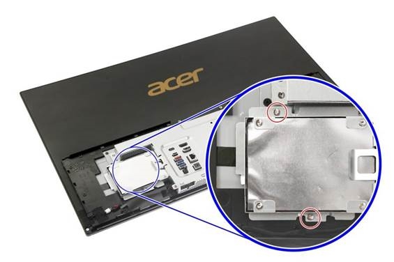 Acer - Aspire C27-1800 - HDD Removal - Step 1 HDD Removal - Step 1