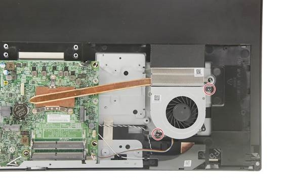 Acer - Aspire C27-1800 - Heatsink Fan Removal - Step 4 Heatsink Fan Removal - Step 4