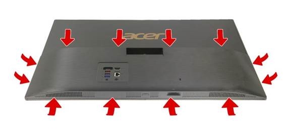 Acer - Aspire C27-1800 - Main Cover Assembly Removal - Step 1 Main Cover Assembly Removal - Step 1