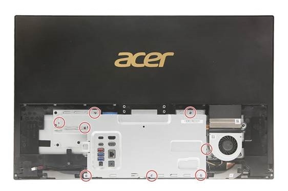 Acer - Aspire C27-1800 - Mainboard Bracket/Cover Removal - Step 1 Mainboard Bracket/Cover Removal - Step 1