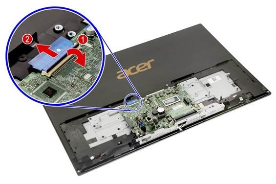 Acer - Aspire C27-1800 - Mainboard Removal - Step 1 Mainboard Removal - Step 1