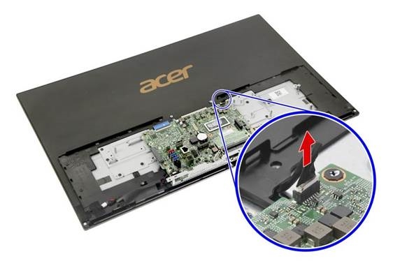 Acer - Aspire C27-1800 - Mainboard Removal - Step 2 Mainboard Removal - Step 2