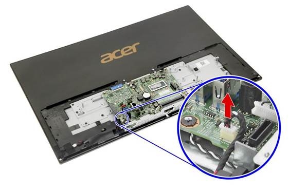 Acer - Aspire C27-1800 - Mainboard Removal - Step 4 Mainboard Removal - Step 4