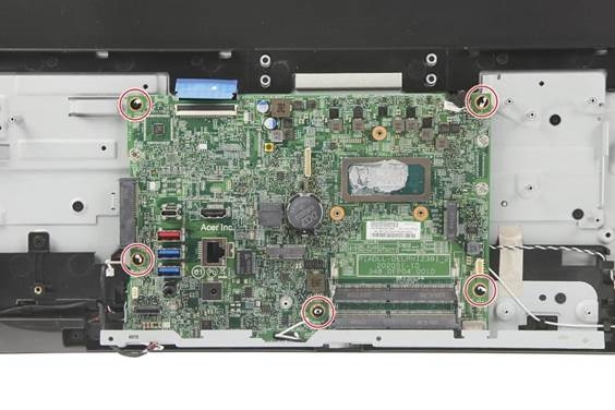 Acer - Aspire C27-1800 - Mainboard Removal - Step 5 Mainboard Removal - Step 5