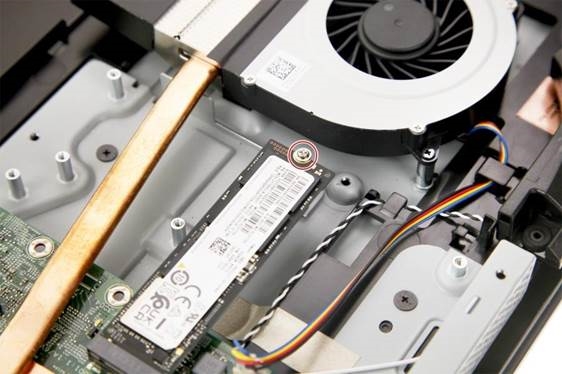 Acer - Aspire C27-1800 - SSD Module Removal - Step 2 SSD Module Removal - Step 2