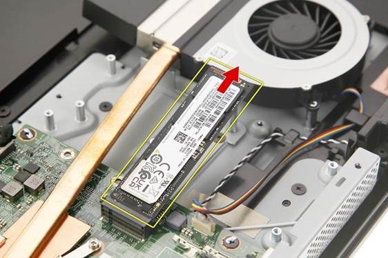 Acer - Aspire C27-1800 - SSD Module Removal - Step 3 SSD Module Removal - Step 3