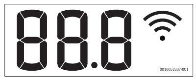 Bosch - Climate 7000i CL7000iU W 20 E - Indoor unit display Indoor unit display