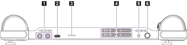 Lenovo - Legion Go - Top view Top view