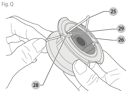 Black & Decker - GH900 - Rewinding Spool from Bulk Line - Step 1 Rewinding Spool from Bulk Line - Step 1