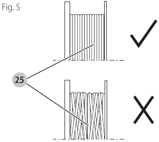 Black & Decker - GH900 - Rewinding Spool from Bulk Line - Step 3 Rewinding Spool from Bulk Line - Step 3