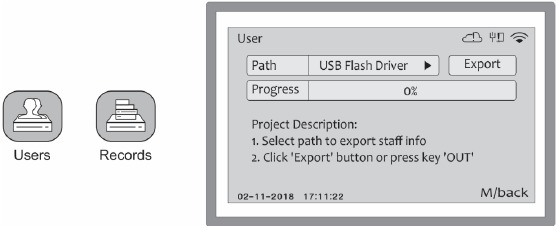 Nice - C2 PRO - DATA - EXPORT MENU DATA - EXPORT MENU