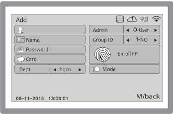 Nice - C2 PRO - ENROLL USERS - Complete enrollment ENROLL USERS - Complete enrollment
