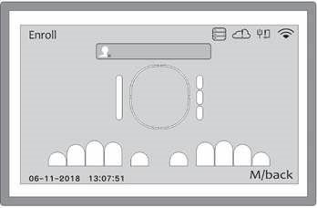 Nice - C2 PRO - ENROLL USERS - Using the fingerprint reader ENROLL USERS - Using the fingerprint reader