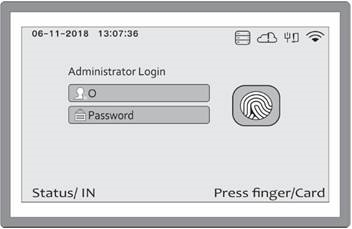 Nice - C2 PRO - INITIALIZATION - Step 2 - Log in INITIALIZATION - Step 2 - Log in
