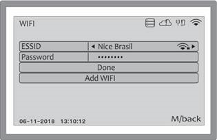 Nice - C2 PRO - NETWORK - SAVING A WIFI CONFIGURATION NETWORK - SAVING A WIFI CONFIGURATION
