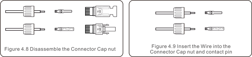 SOLIS - S6 - Connect PV side of inverter - Step 1 Connect PV side of inverter - Step 1