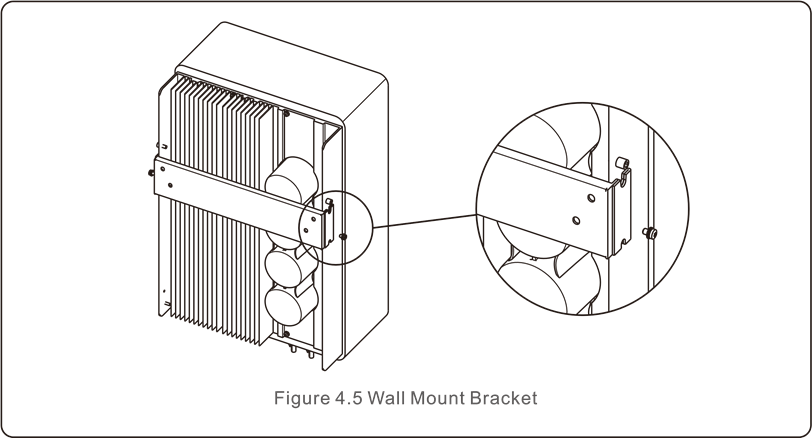 SOLIS - S6 - Mounting the Inverter - Step 2 Mounting the Inverter - Step 2