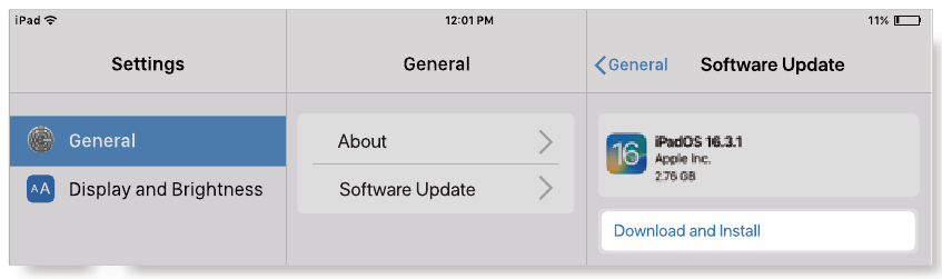 typecase - EDGE - To upgrade your iPadOS to the latest version To upgrade your iPadOS to the latest version