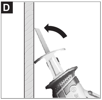 Bosch - Professional GSA 18V-LI C - Plunge cutting Plunge cutting