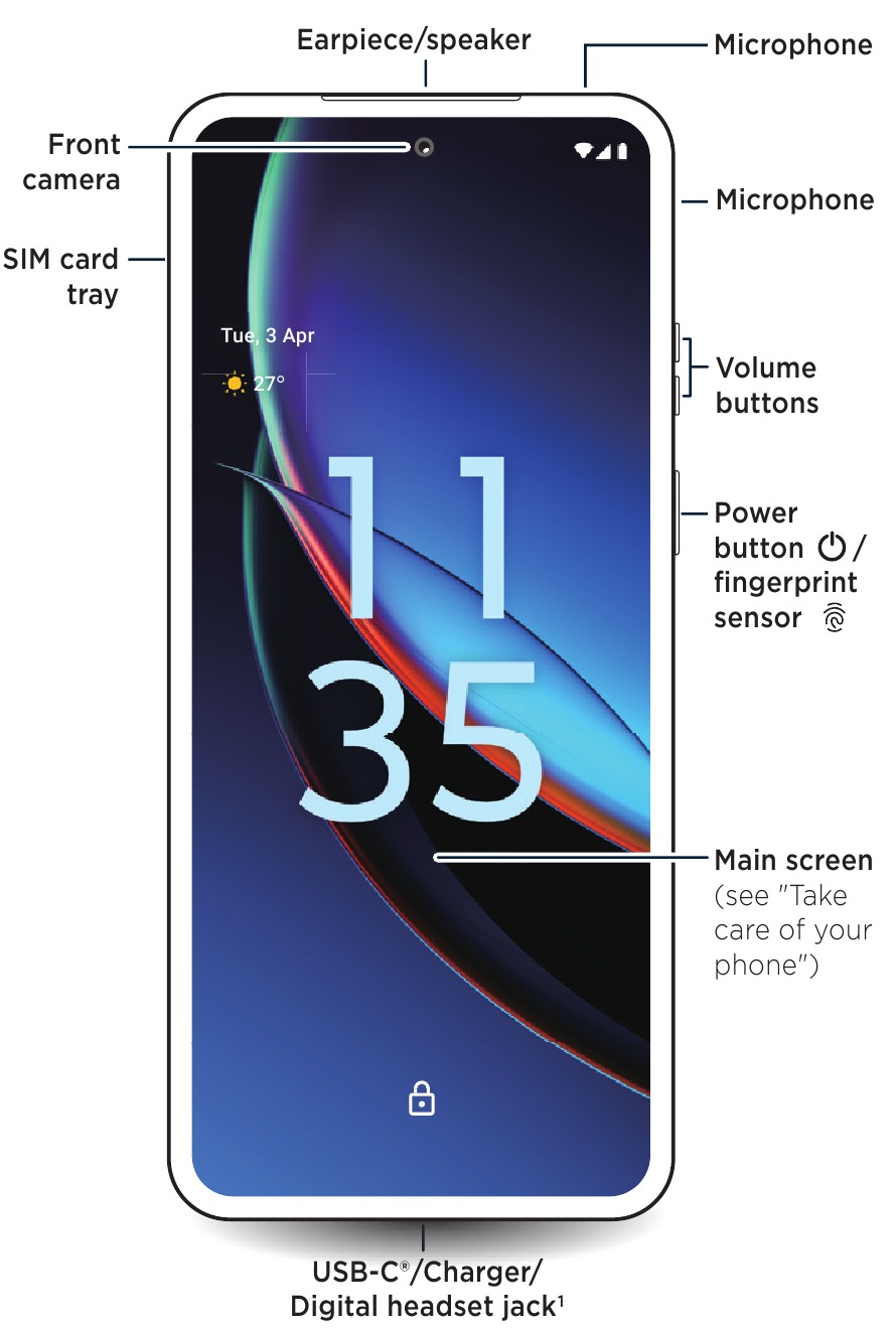 motorola - razr 40 ULTRA - Overview- Phone open Overview- Phone open