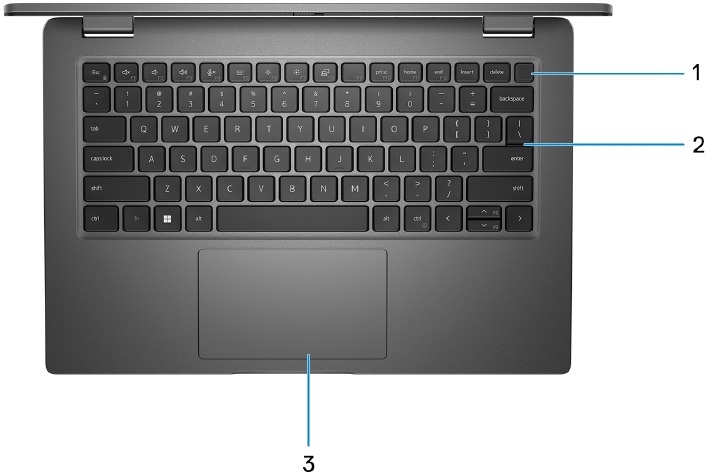 Dell - Latitude 3440 - Overview - Part 3 - Top View Overview - Part 3 - Top View