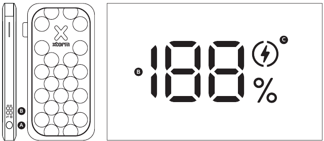 xtorm - Fuel Series - LED POWER INDICATION LED POWER INDICATION