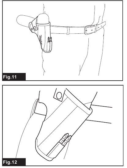 Makita - DF330D - Using holster - Part 2 Using holster - Part 2