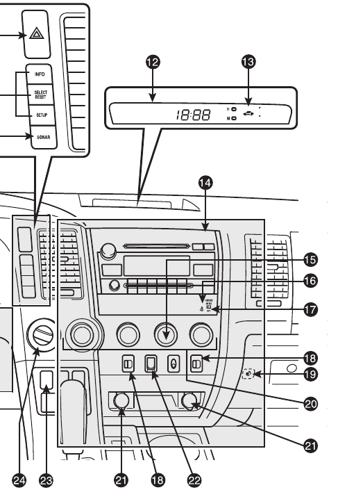 Toyota - TUNDRA 2011 - OVERVIEW - Instrument panel - Part 2 OVERVIEW - Instrument panel - Part 2