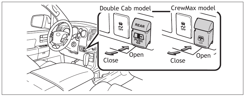 Toyota - TUNDRA 2011 - Window-Rear (if equipped) Window-Rear (if equipped)