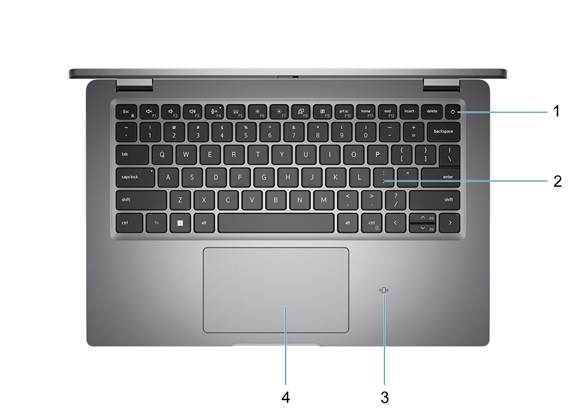 Dell - Latitude 5430 - Top View Top View