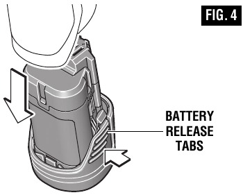 Bosch - PS31 - INSERTING AND RELEASING BATTERY PACK INSERTING AND RELEASING BATTERY PACK