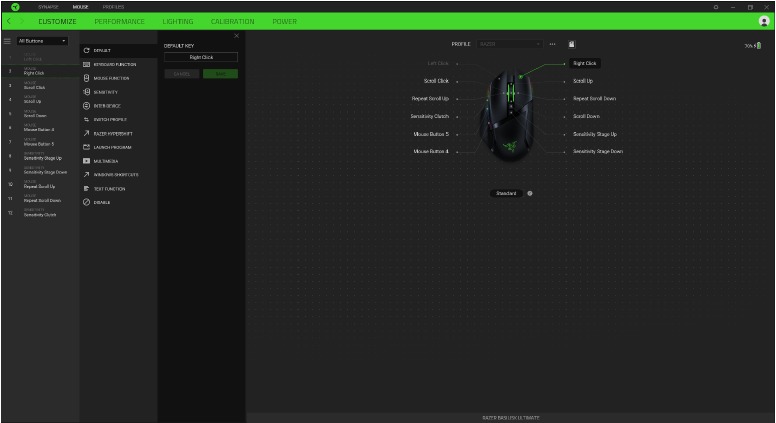 Razer - BASILISK ULTIMATE - Configuring Your Razer Basilisk Ultimate - Step 5 Configuring Your Razer Basilisk Ultimate - Step 5