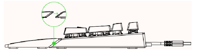 RAZER - BLACKWIDOW V3 - SETTING UP - Step 2 SETTING UP - Step 2