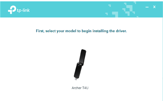 TP-Link - Archer T4U - Install Driver - Step 1 Install Driver - Step 1